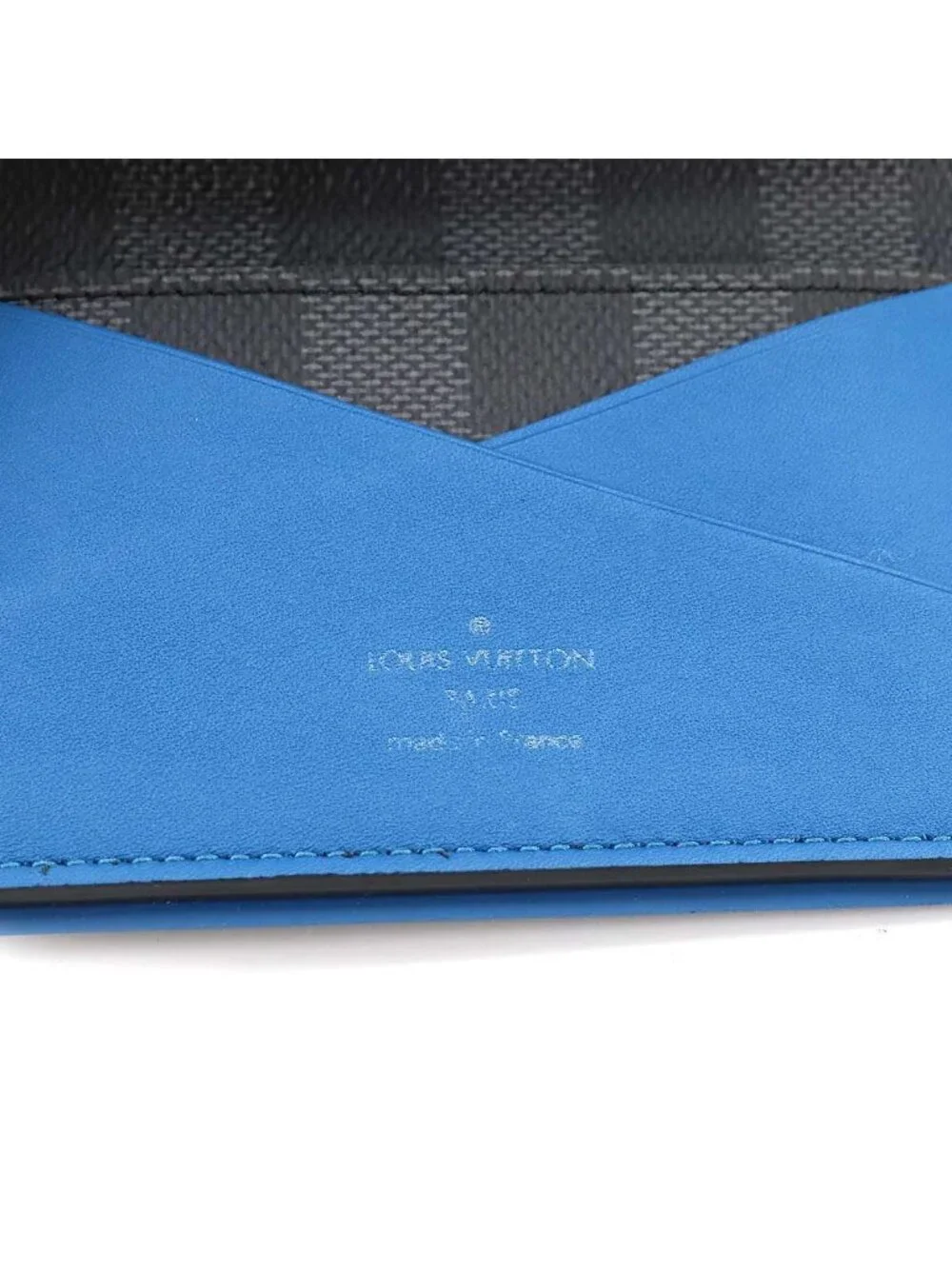 Louis Vuitton Damier Graphite gunizer Posh Card Case Black